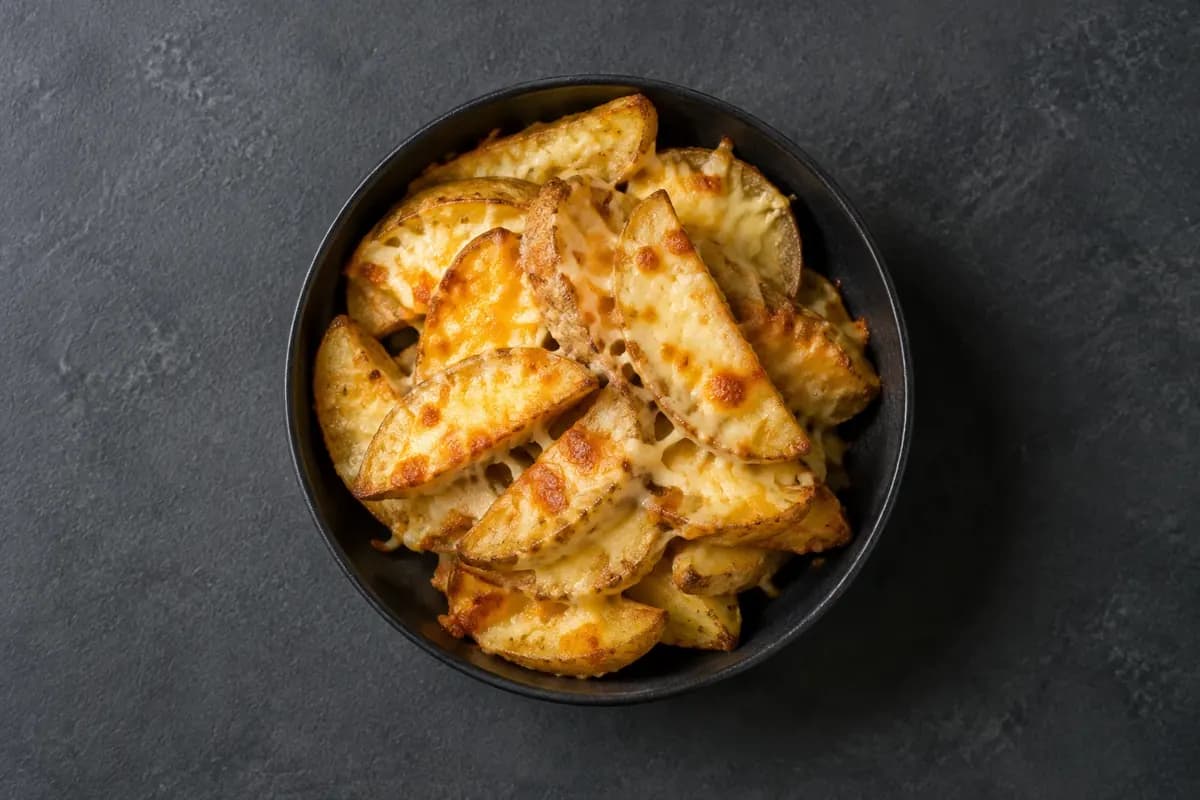 Картофель по-деревенски с сыром